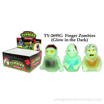 Glow in The Dark Finger Zombies